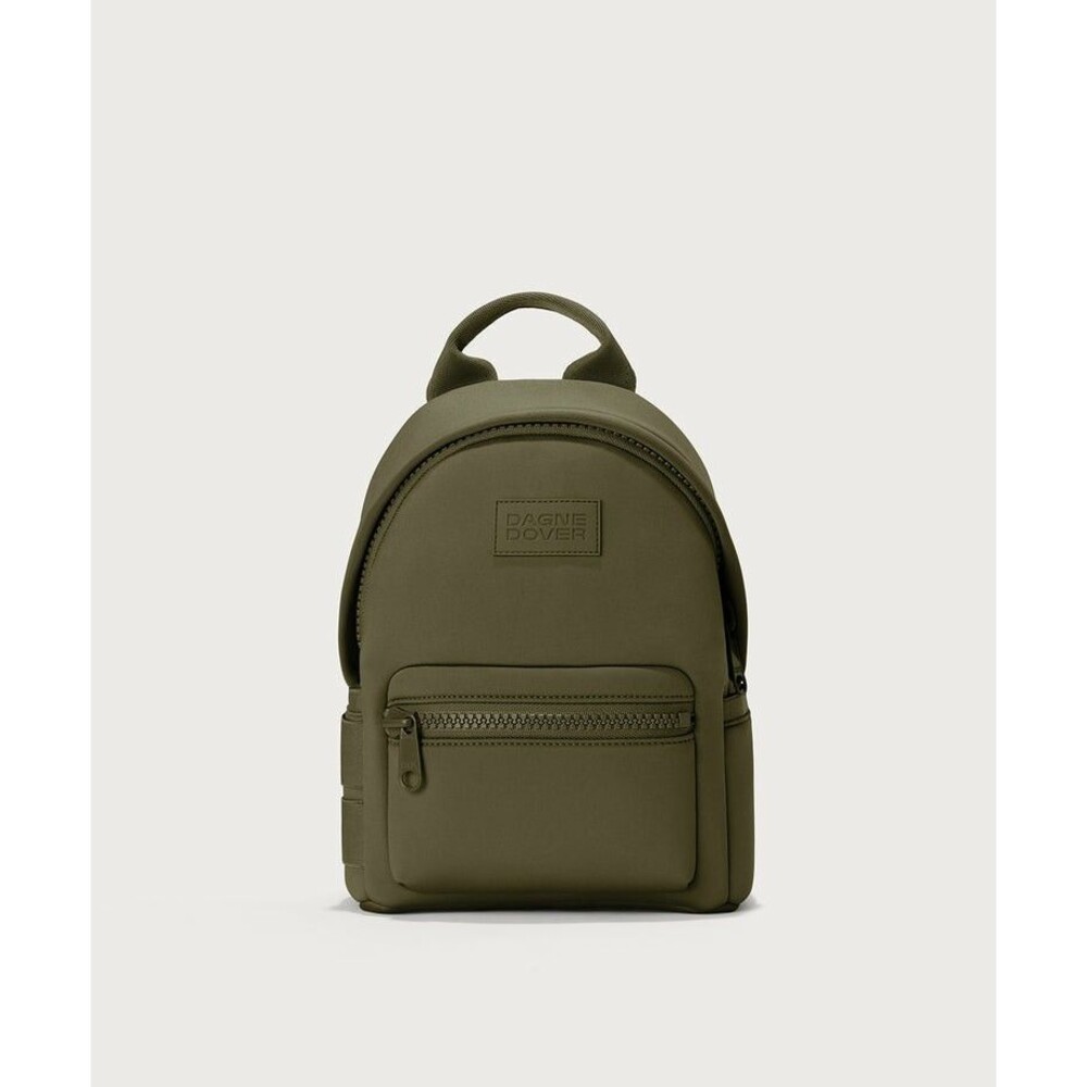 Dagne Dover Dakota Large Neoprene Backpack w/ Ace Neoprene Fanny Pack Dark Moss